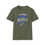 It Looked Easy on YouTube T-Shirt — Funny DIY & Mechanic Gift