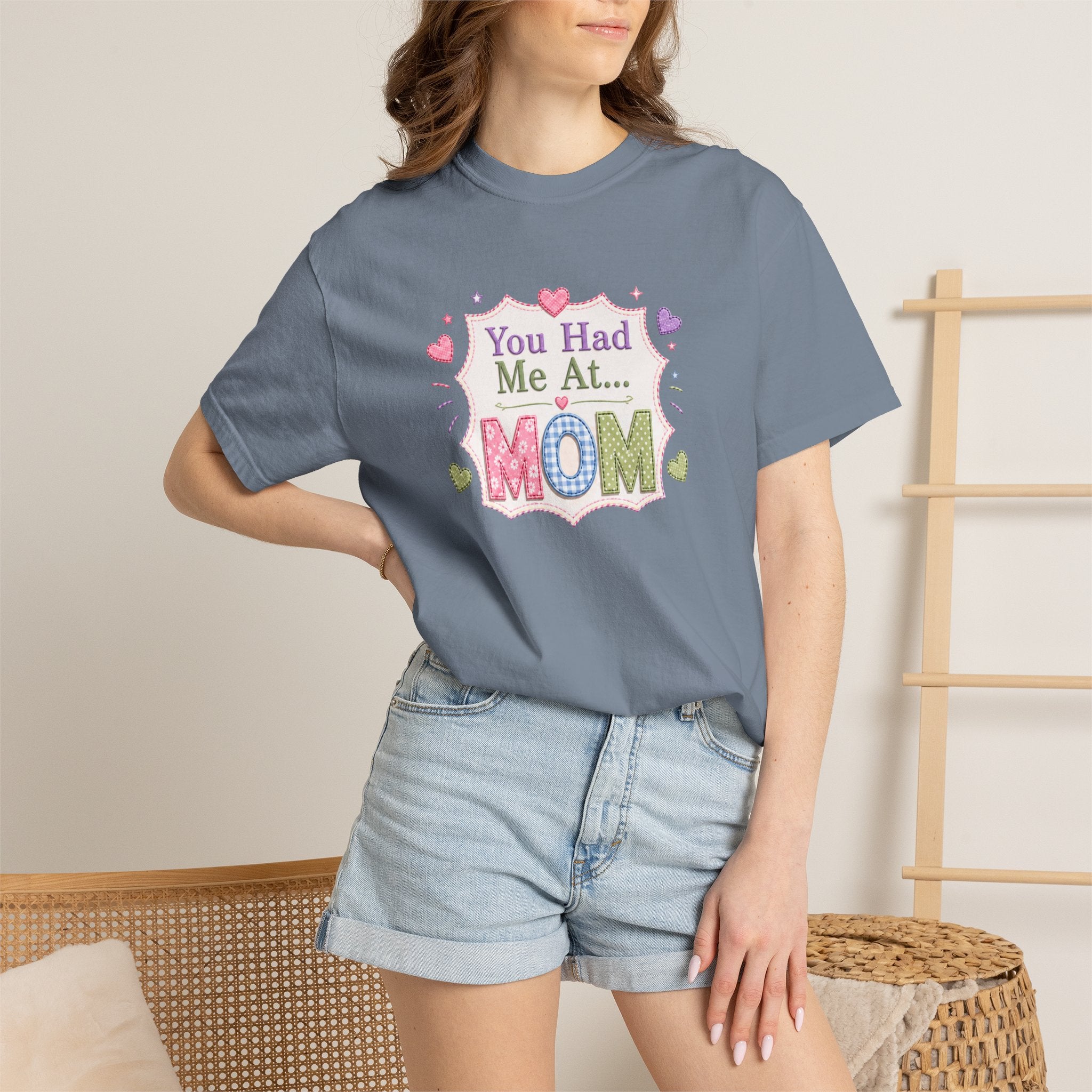 You Had Me at... MOM T-Shirt – Cute Pastel Mother's Day Tee