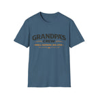 Grandpa's Crew T-Shirt — "Small Humans, Big Love" Grandpa Gift