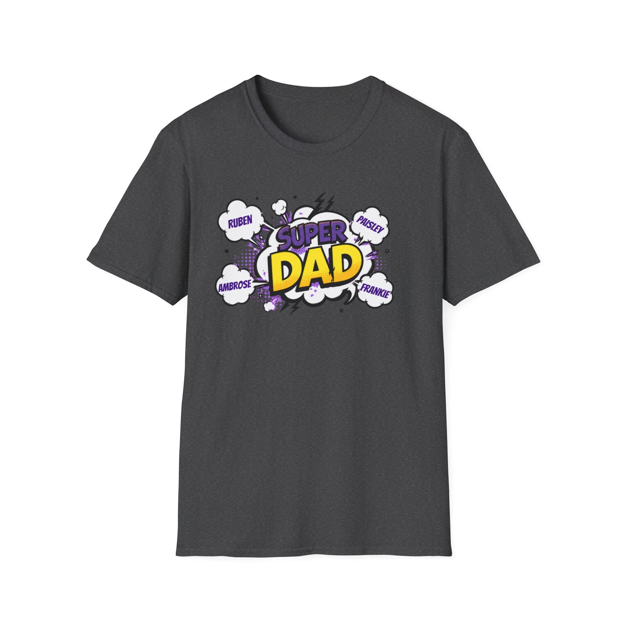 Super Dad Comic T-Shirt — Father's Day Gift Tee