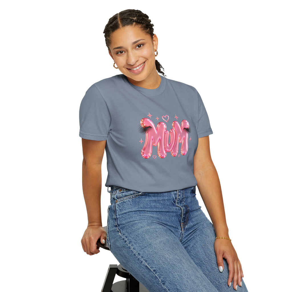 MUM Pink Balloon Eyelashes T-Shirt