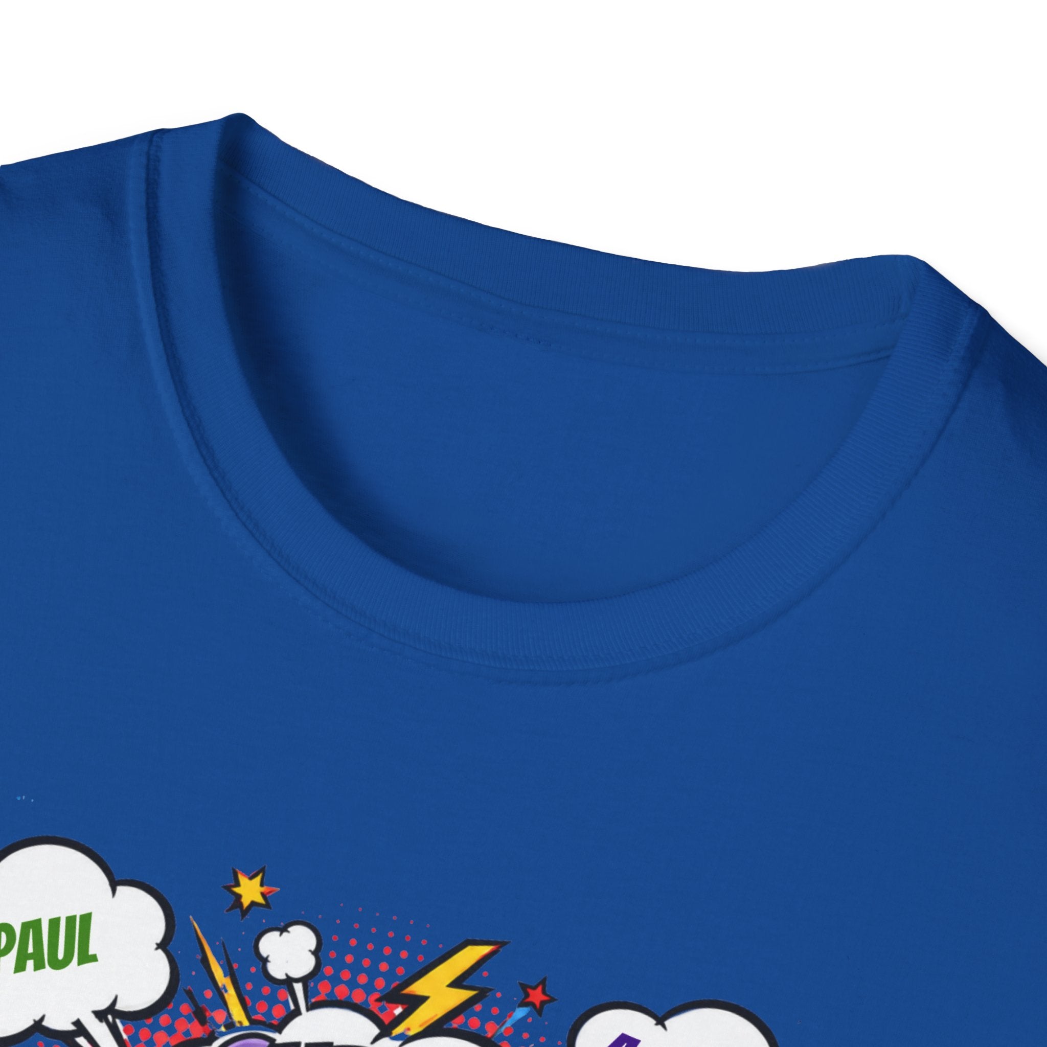 Super Papa Comic T-Shirt — Funny Father’s Day Gift
