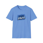 Super Papa Scotland Flag/Scottish themed T-Shirt – Comic Style Father’s Day Gift