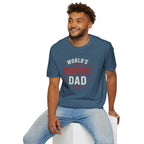 Funny "World's Okayest Dad" T-Shirt – Humorous Father's Day Gift
