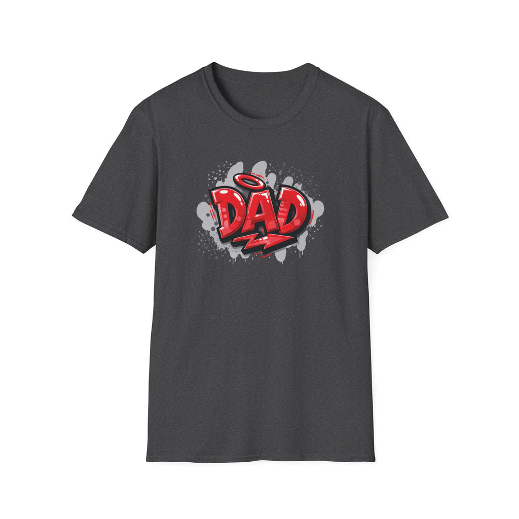 Dad Red Graffiti T-Shirt