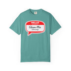 Glam-Ma Name Tag T-Shirt — "Hello My Name Is Glam-Ma (Obviously)" Graphic Tee