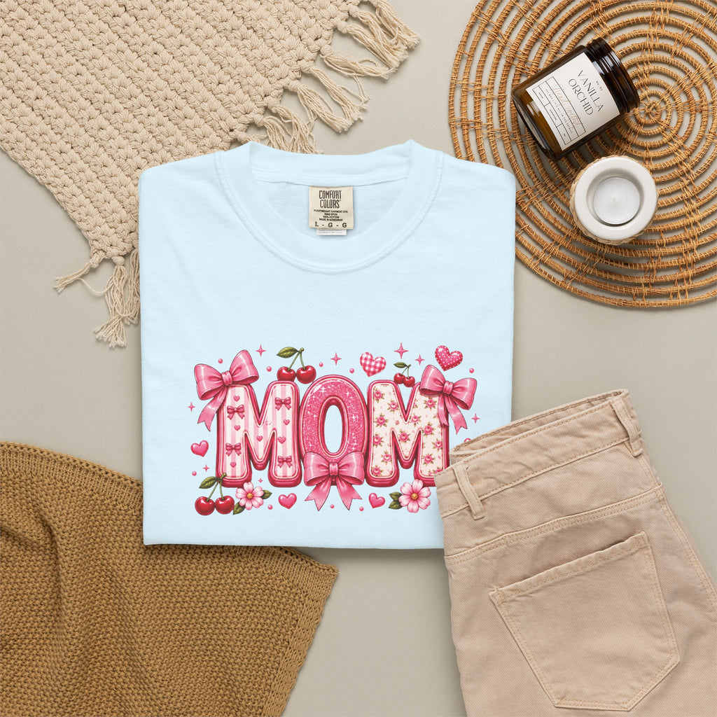 MOM Floral Heart T-Shirt