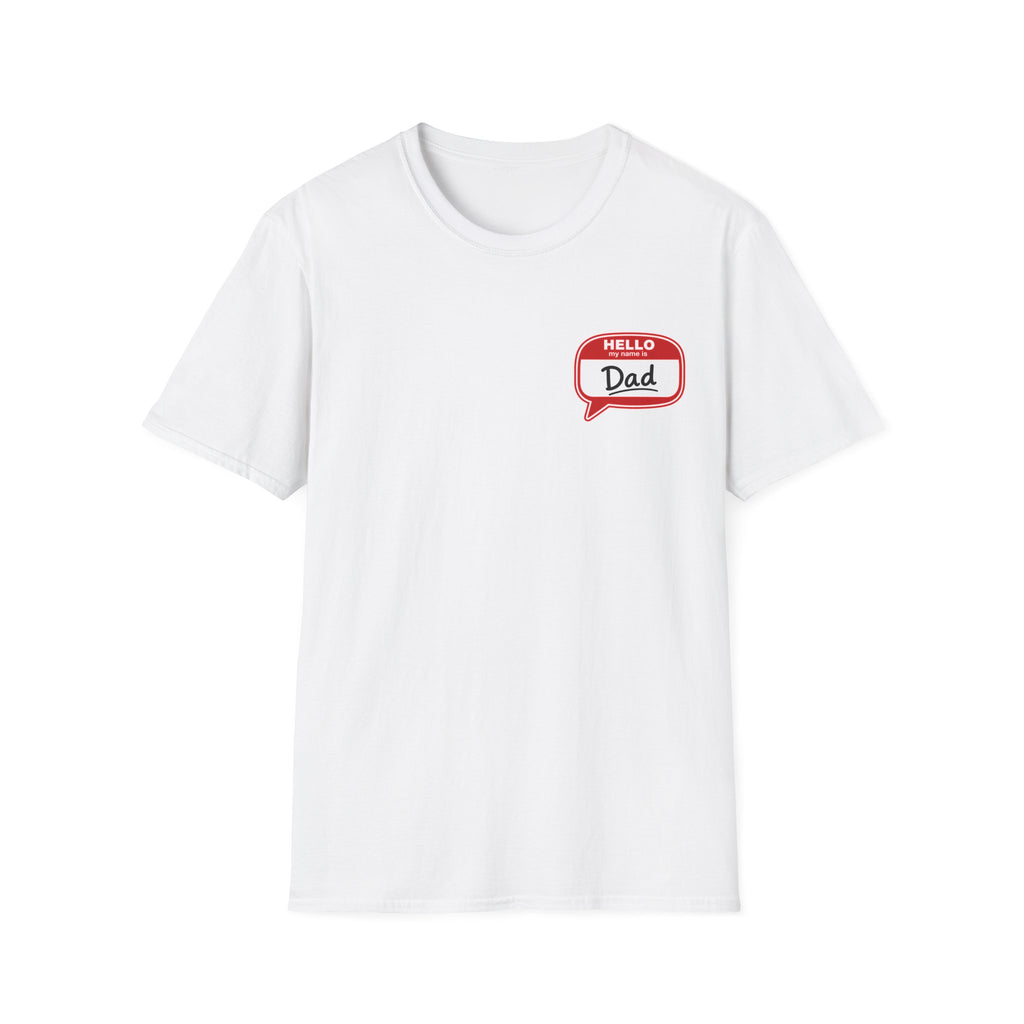 Hello Dad Speech Bubble T-Shirt — Father's Day Gift Tee
