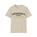 Granddad's Crew T-Shirt — "Small Humans, Big Love" Grandpa Gift