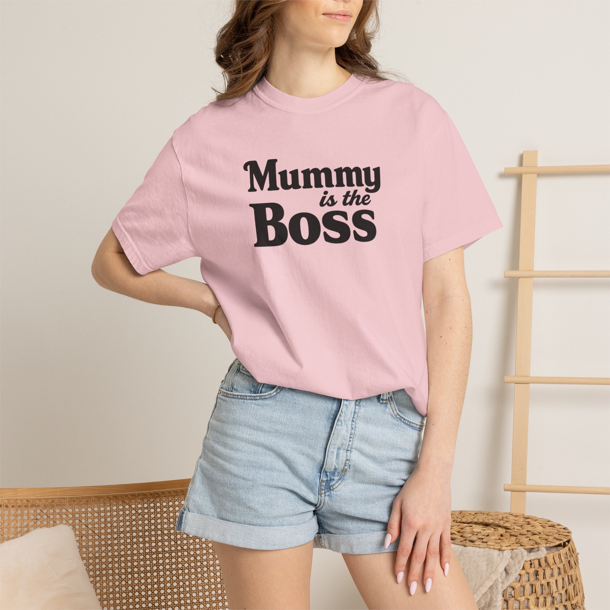 Mummy Is the Boss T-Shirt