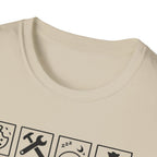Papa Warning T-Shirt — Funny Grandpa Gift, 'Spoils Grandkids & Hands Out Biscuits' Tee