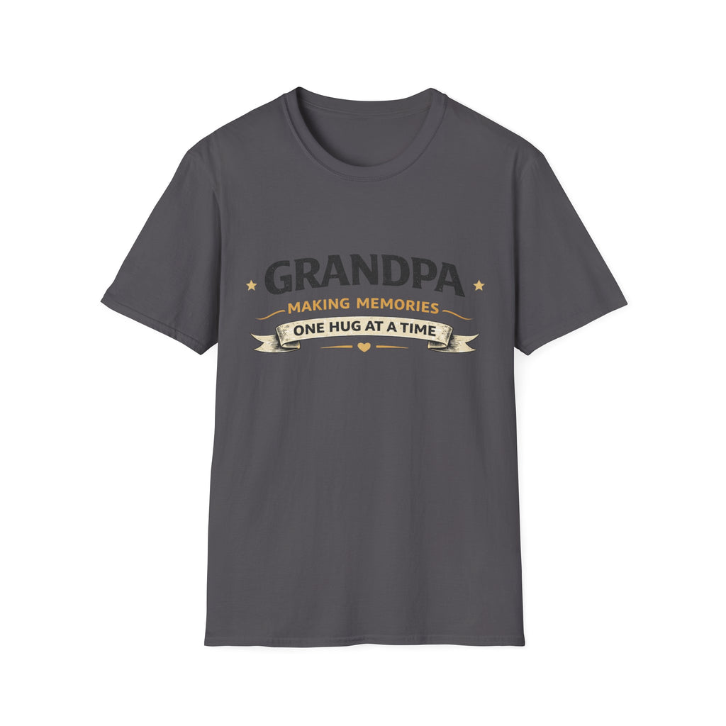 Grandpa Making Memories One Hug At A Time T-Shirt — Father's Day Gift
