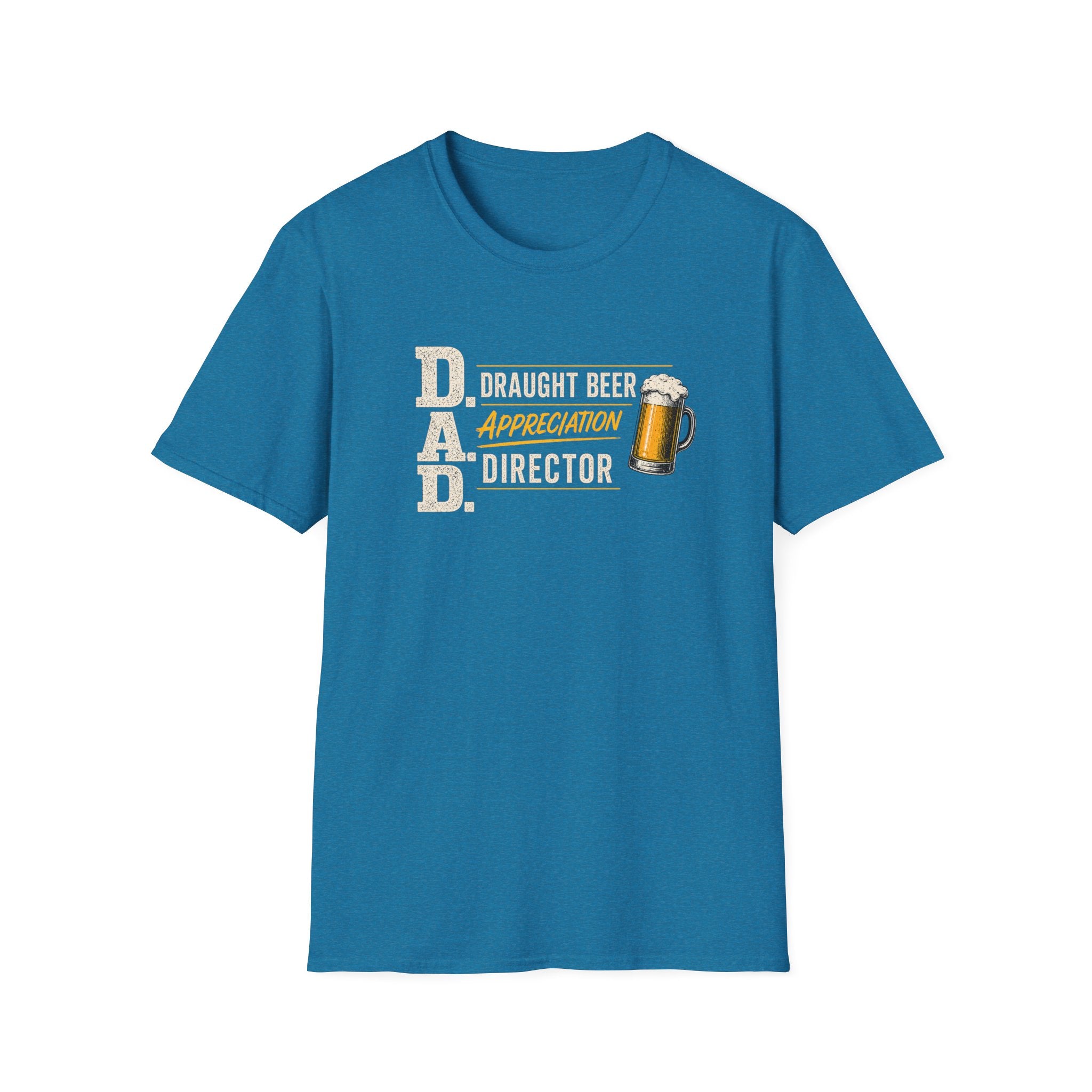 DAD Draught Beer Appreciation Director T-Shirt – Funny Father's Day Beer Tee