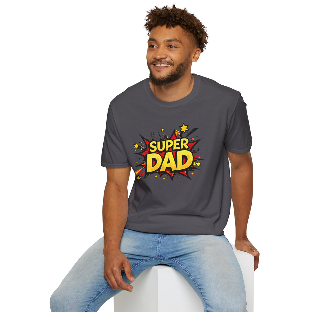 Super Dad Comic Book T-Shirt — Father’s Day Gift Tee
