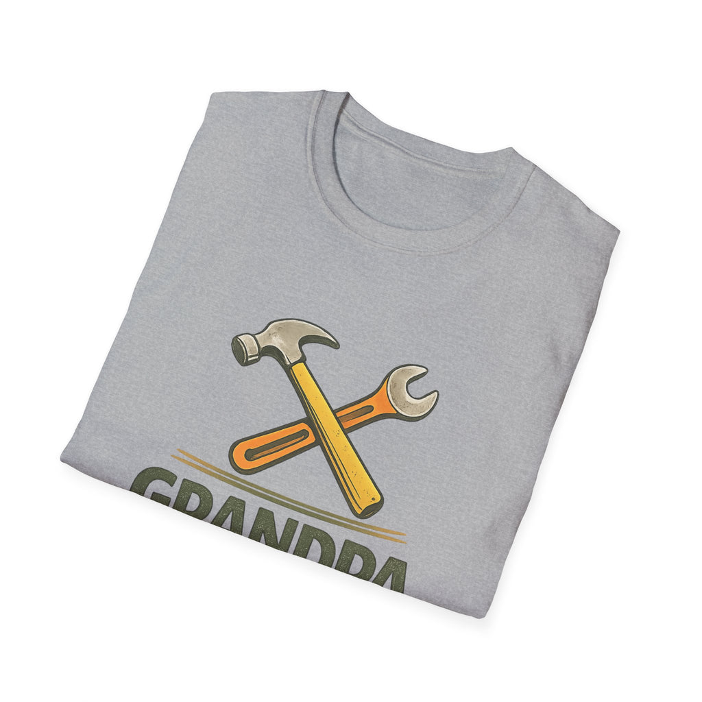 Grandpa Can Fix It T-Shirt — Handyman Tools Retro Tee for Fathers, Grandfathers & DIY Lovers