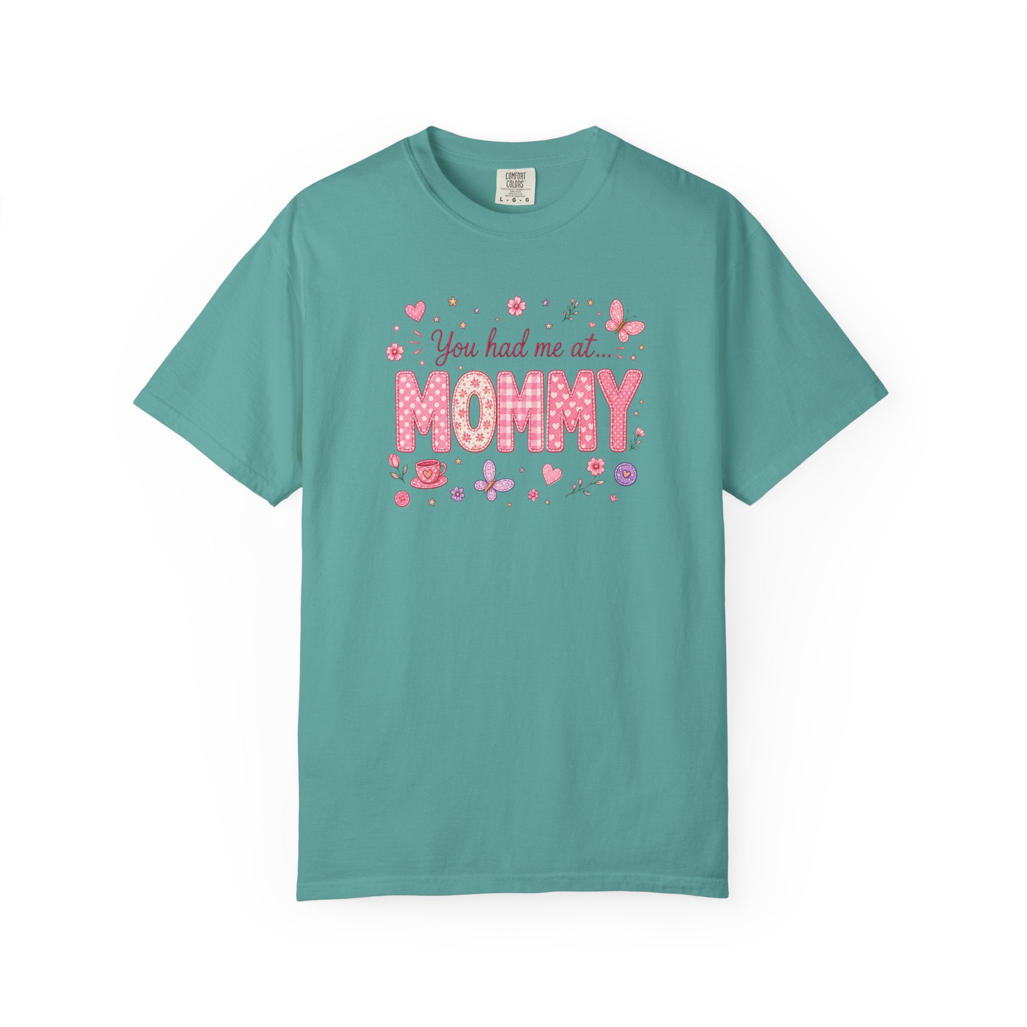 You Had Me at Mommy T-Shirt — Cute Pink Mommy Graphic Tee for New Moms & Mother's Day