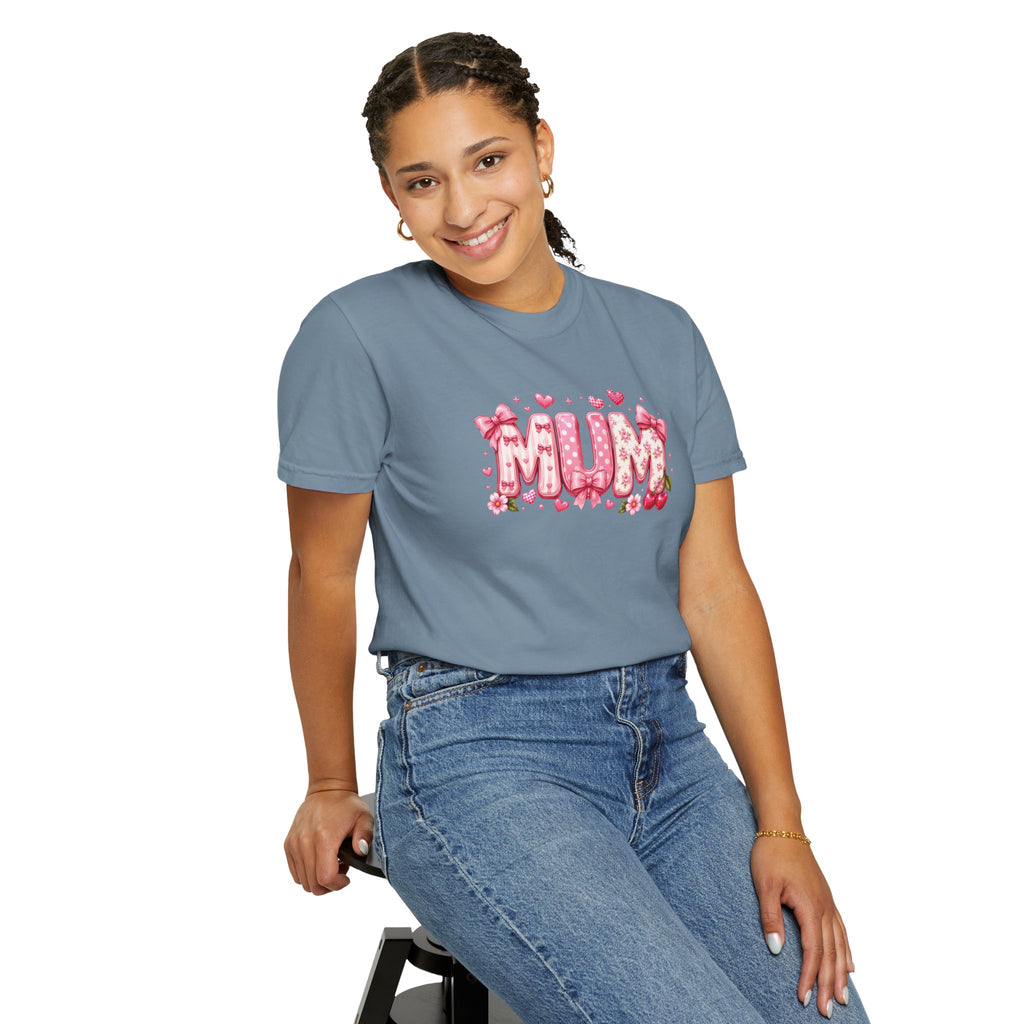 MUM Floral Heart T-Shirt