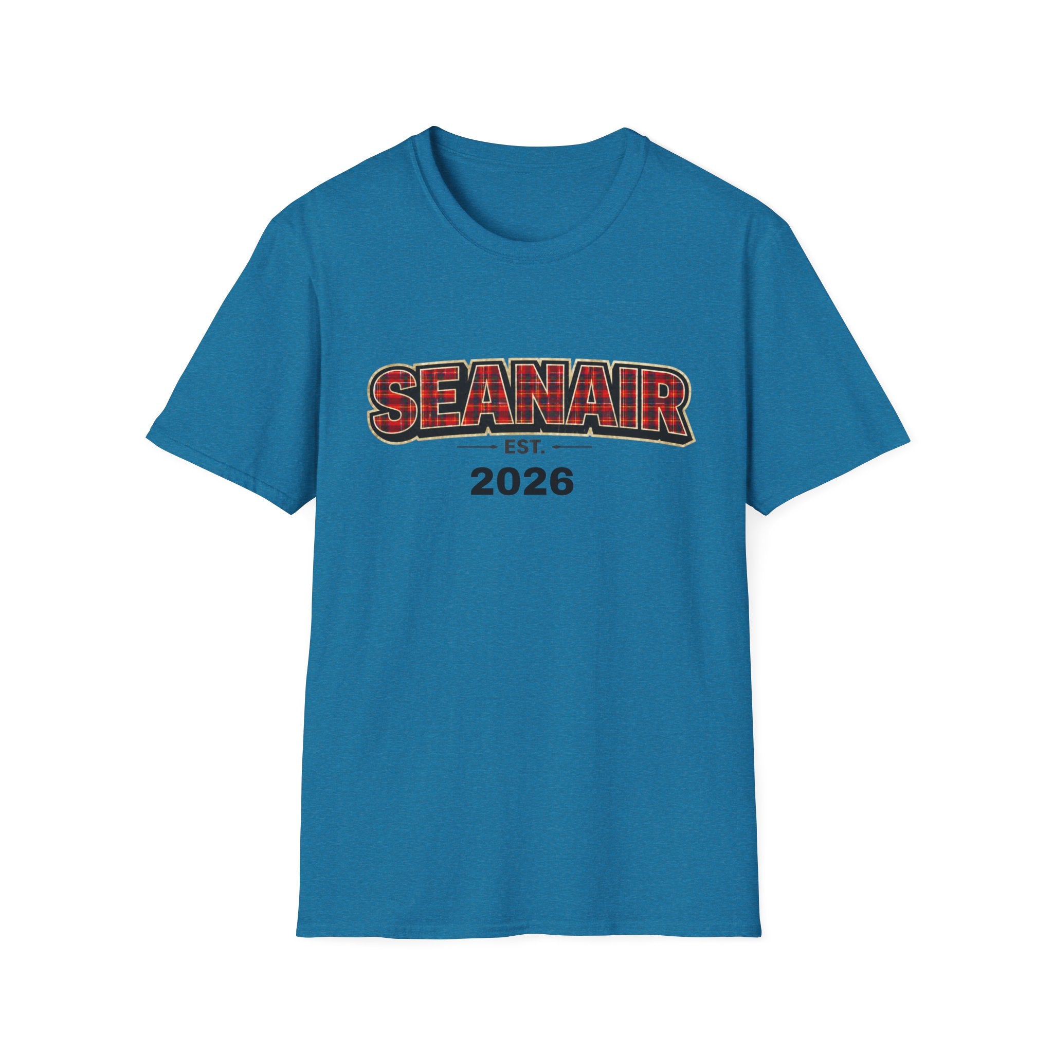 SEANAIR Tartan Est- Personalised T-Shirt