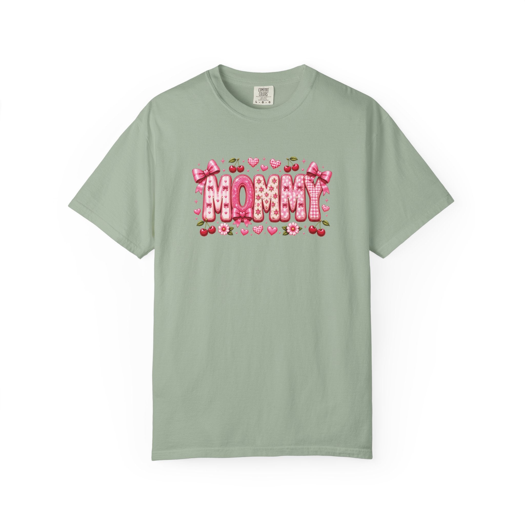 MOMMY Floral Heart T-Shirt