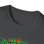 Super Grandpa Ireland Flag/Irish themed T-Shirt — Retro Comic Father's Day Gift