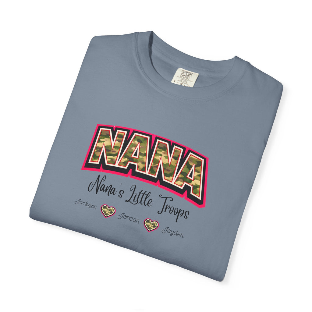 NANA Leopard Print Tee - "Nana's a Little Tramp" Graphic T-Shirt for Grandmothers