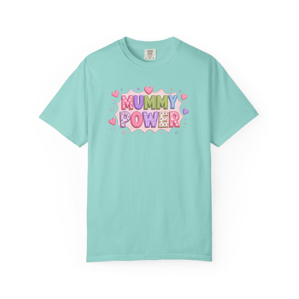 Mummy Power T-Shirt — Cute Pink Heart Mother's Day Tee