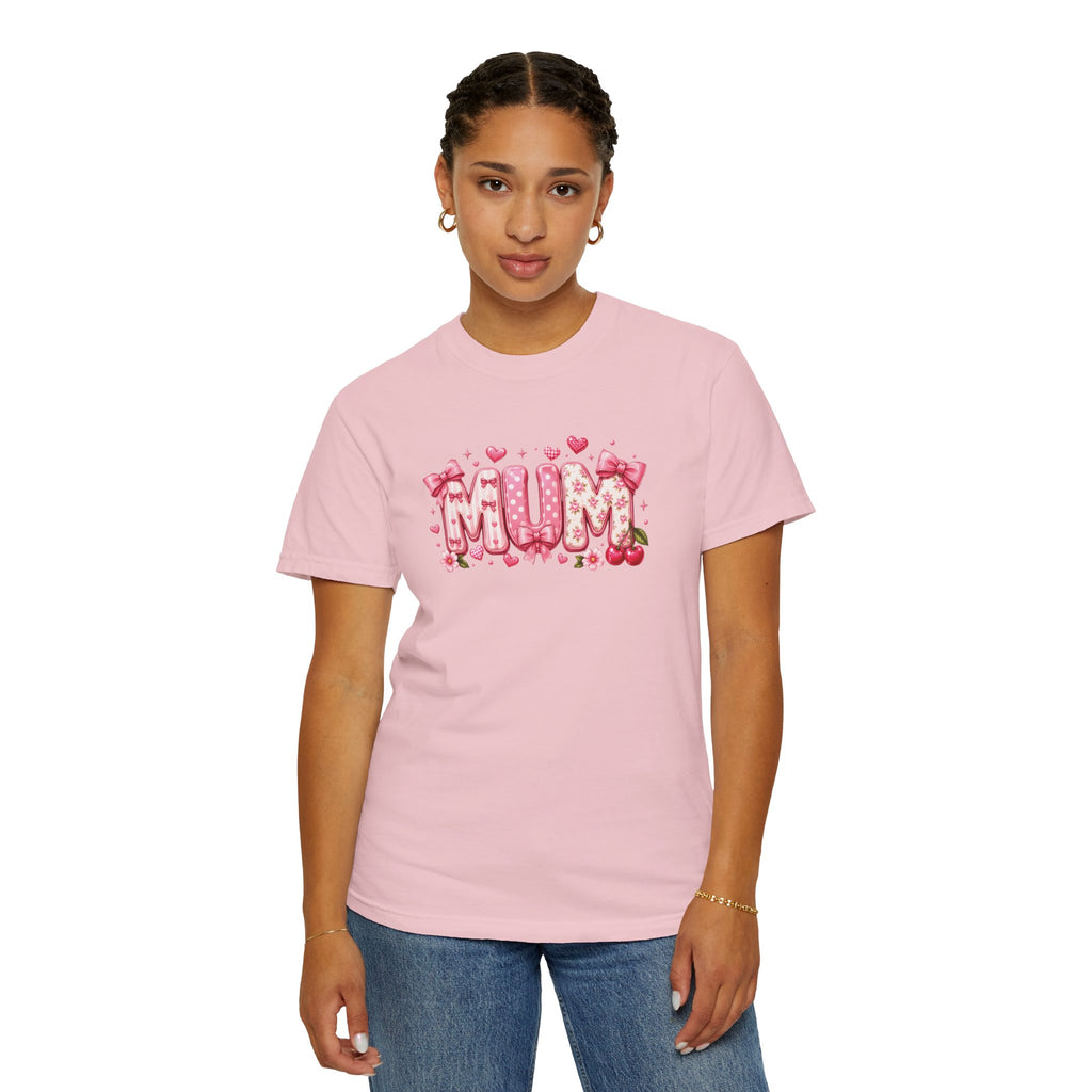 MUM Floral Heart T-Shirt