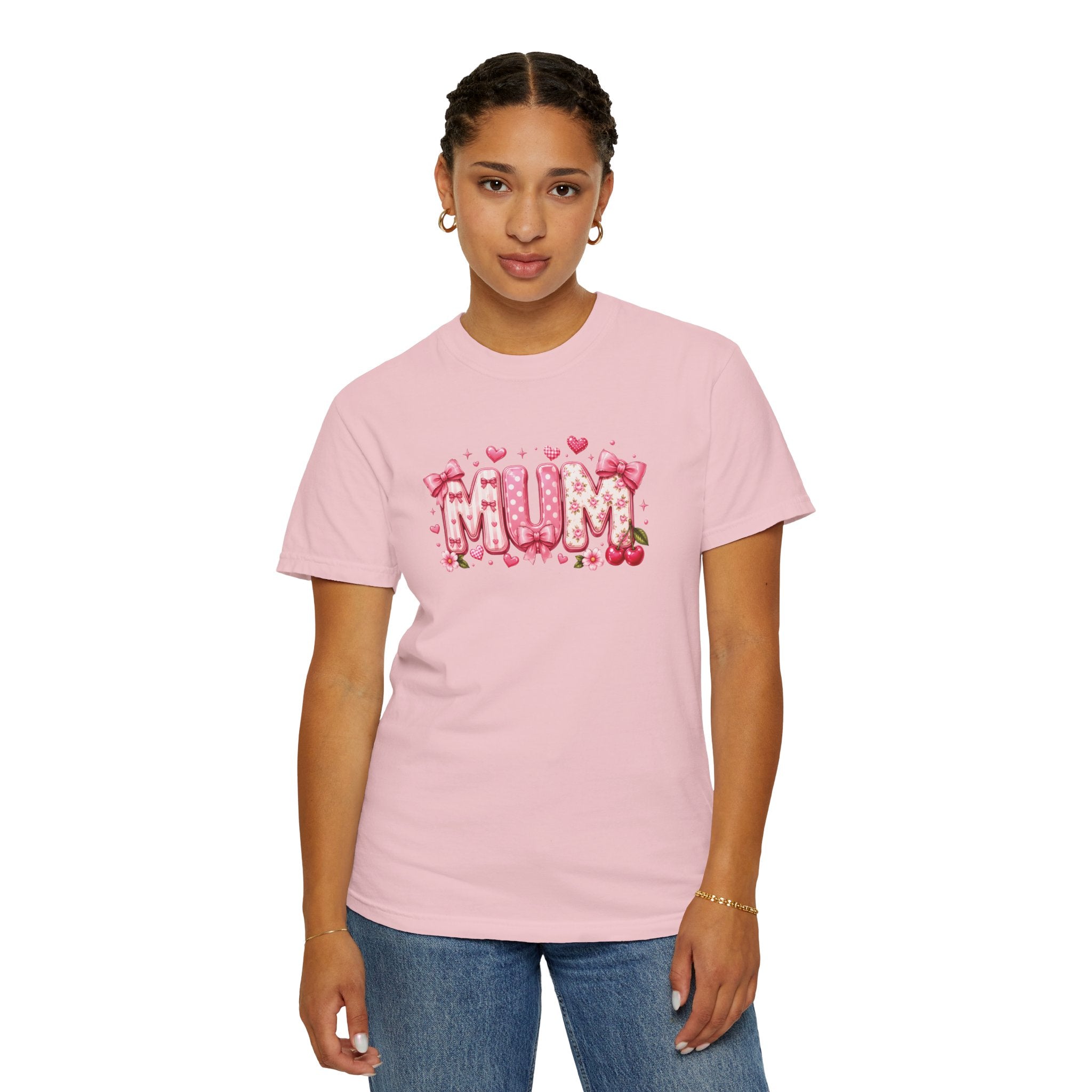 MUM Floral Heart T-Shirt