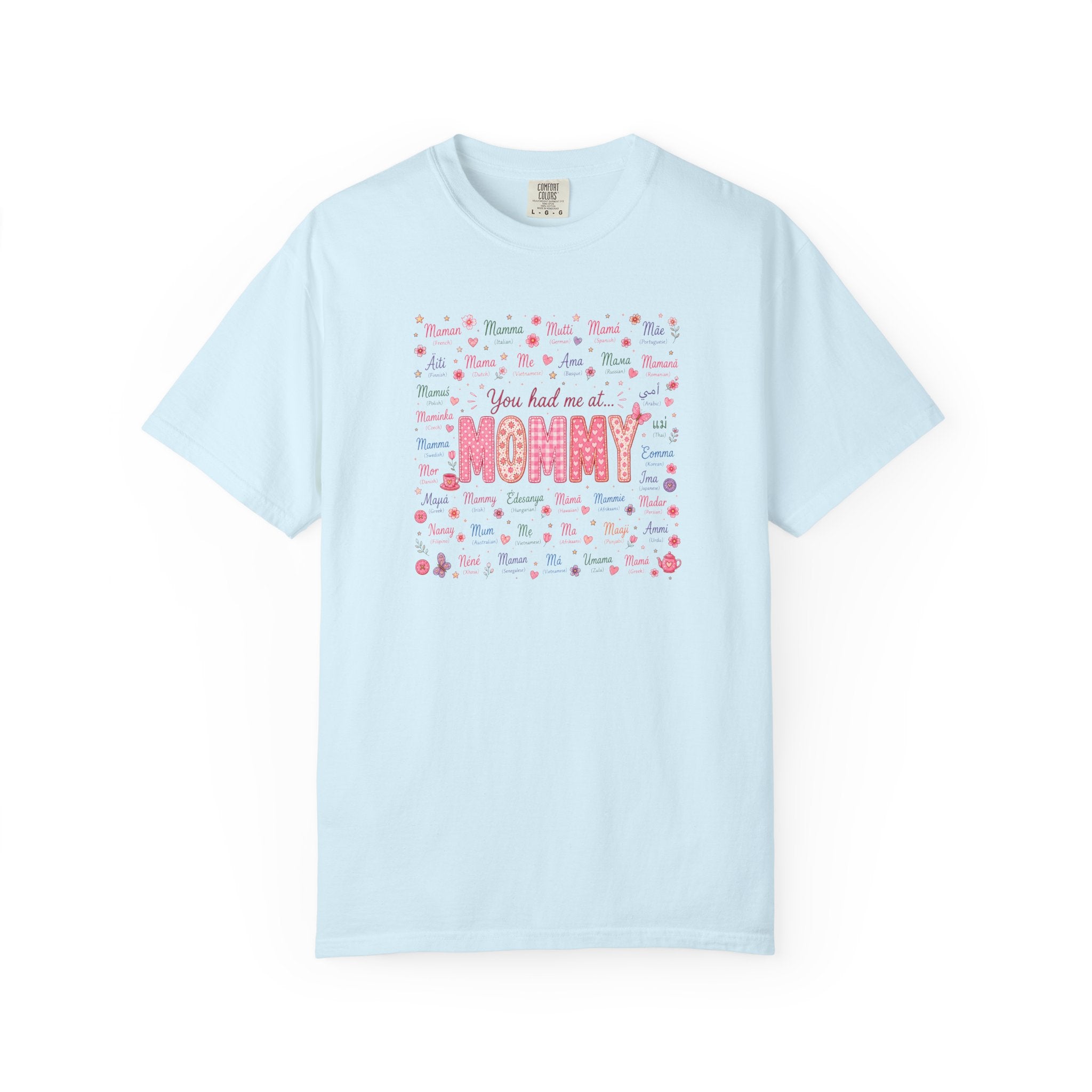 "You Had Me at Mommy" T-Shirt — Cute Mom Baby Shower Graphic Tee