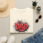 Dad Red Graffiti T-Shirt