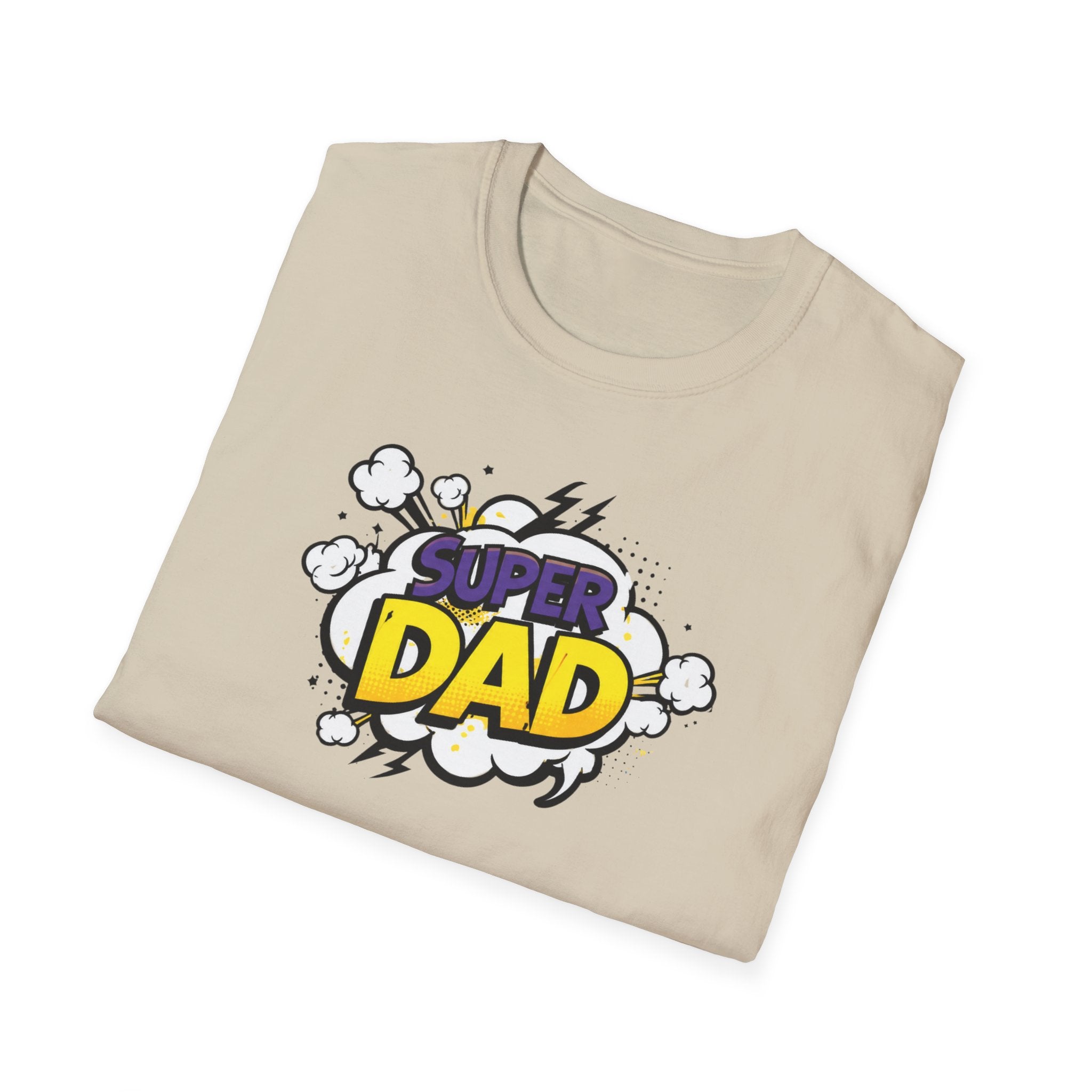 Super Dad T-Shirt — Comic Pop Art Father’s Day Gift
