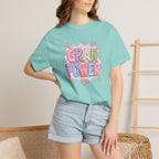 Gran Power T-Shirt — Cute Pastel 'Gran Power' Graphic Tee for Grandparents, Mother's Day Gift