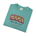 NANA Leopard Print Tee - "Nana's a Little Tramp" Graphic T-Shirt for Grandmothers