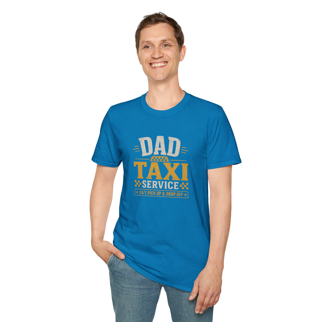 Dad Taxi Service T-Shirt — Funny Father's Day Pickup & Drop Off Tee