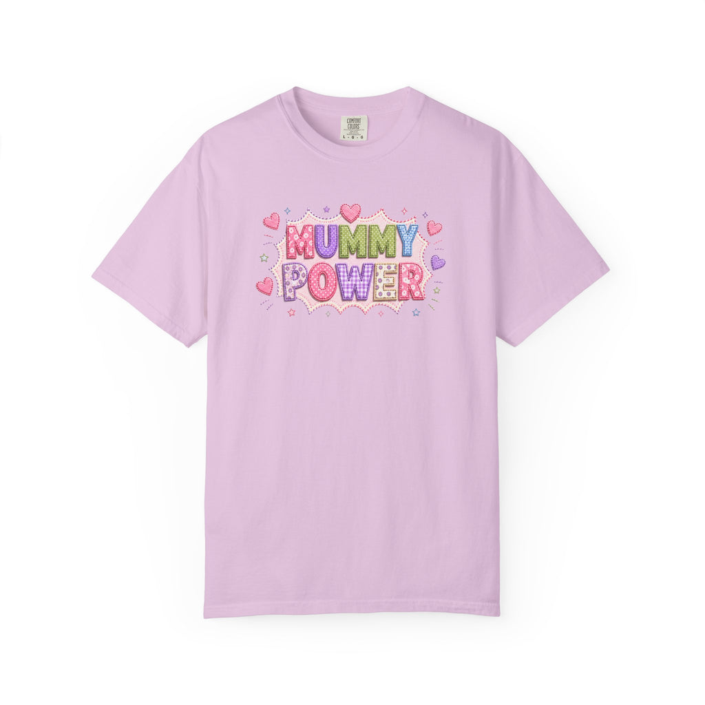 Mummy Power T-Shirt — Cute Pink Heart Mother's Day Tee
