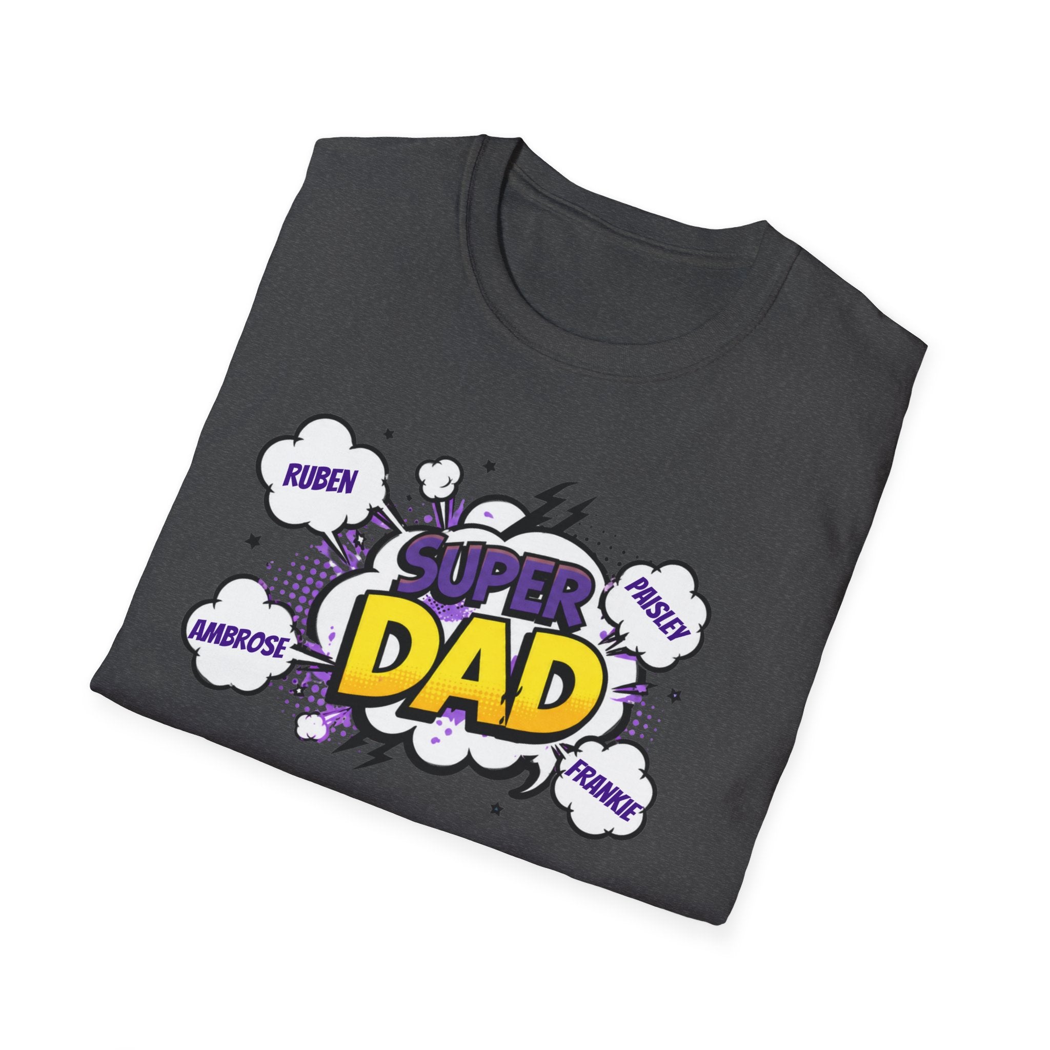 Super Dad Comic T-Shirt — Father's Day Gift Tee