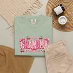 GRANDMA Floral Heart T-Shirt