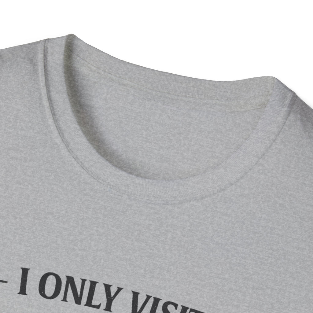 Papa T-Shirt — "I Only Visit Papa for the Biscuits" Funny Grandpa Gift