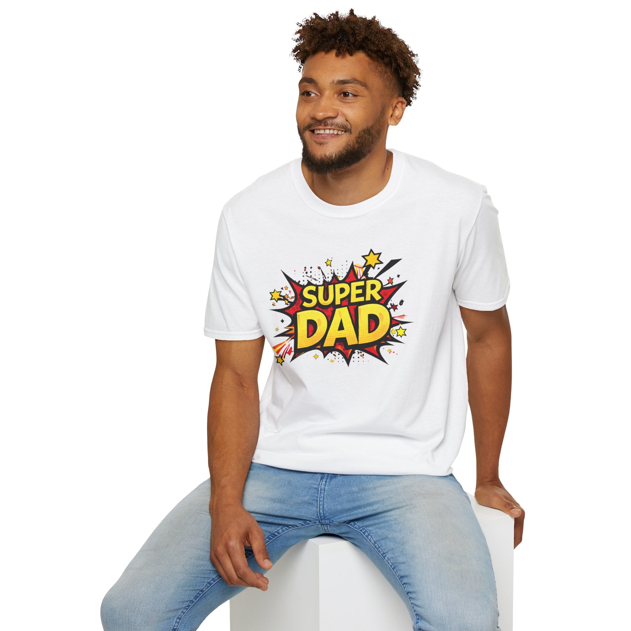 Super Dad Comic Book T-Shirt — Father’s Day Gift Tee