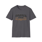 Papa's Crew T-Shirt — "Small Humans, Big Love" Grandpa Gift