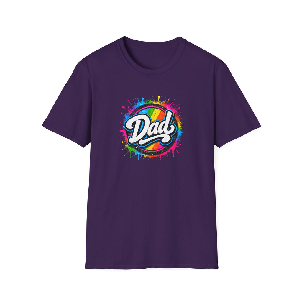 Dad Rainbow Graphic T-Shirt