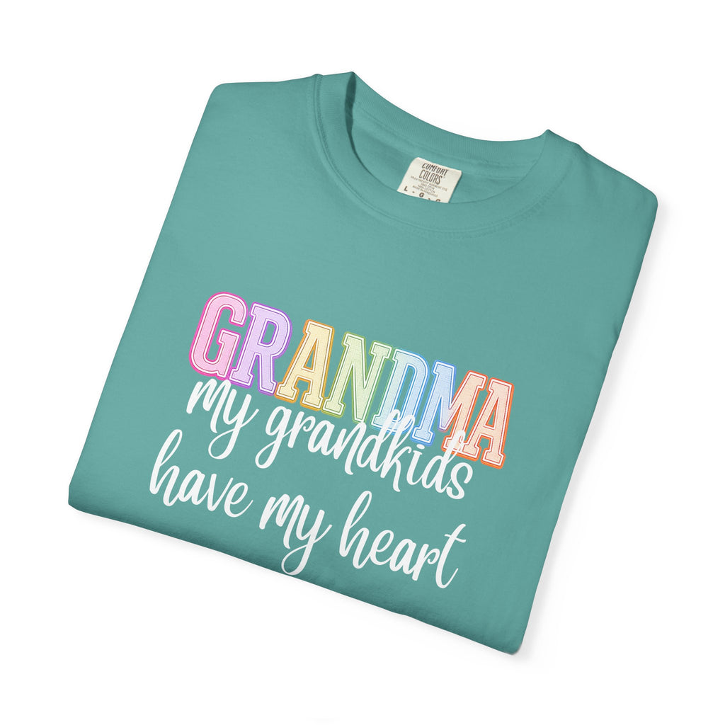 GRANDMA My Grandkids Have My Heart Tee