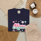 Mom Pastel Candy Script T-Shirt