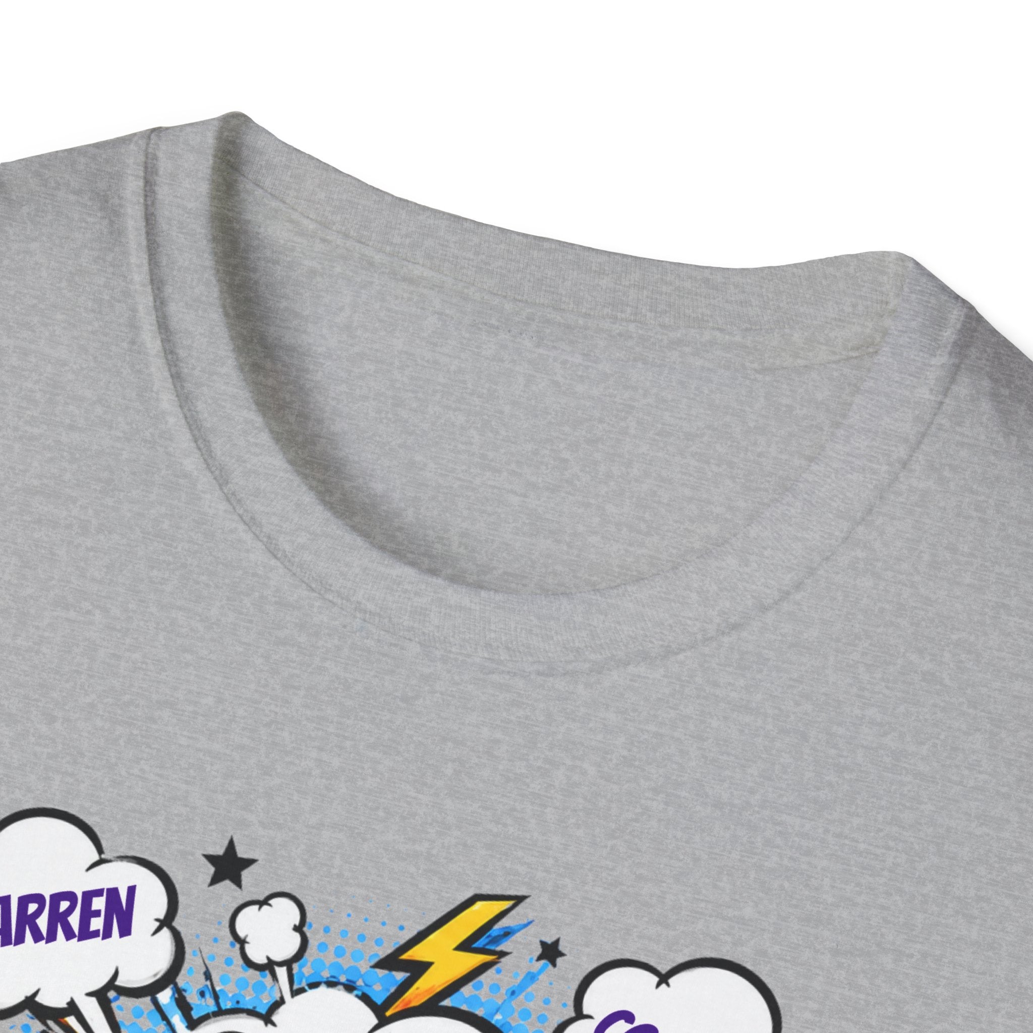 Super Grandad Comic-Style T‑Shirt — "Super Grandad" Graphic Tee, Father's Day & Grandparents Gift