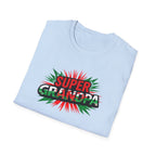 Super Grandpa Welsh Flag/ Wales themed T-Shirt – Retro Comic Gift Tee for Grandfather | Father’s Day & Birthday Present