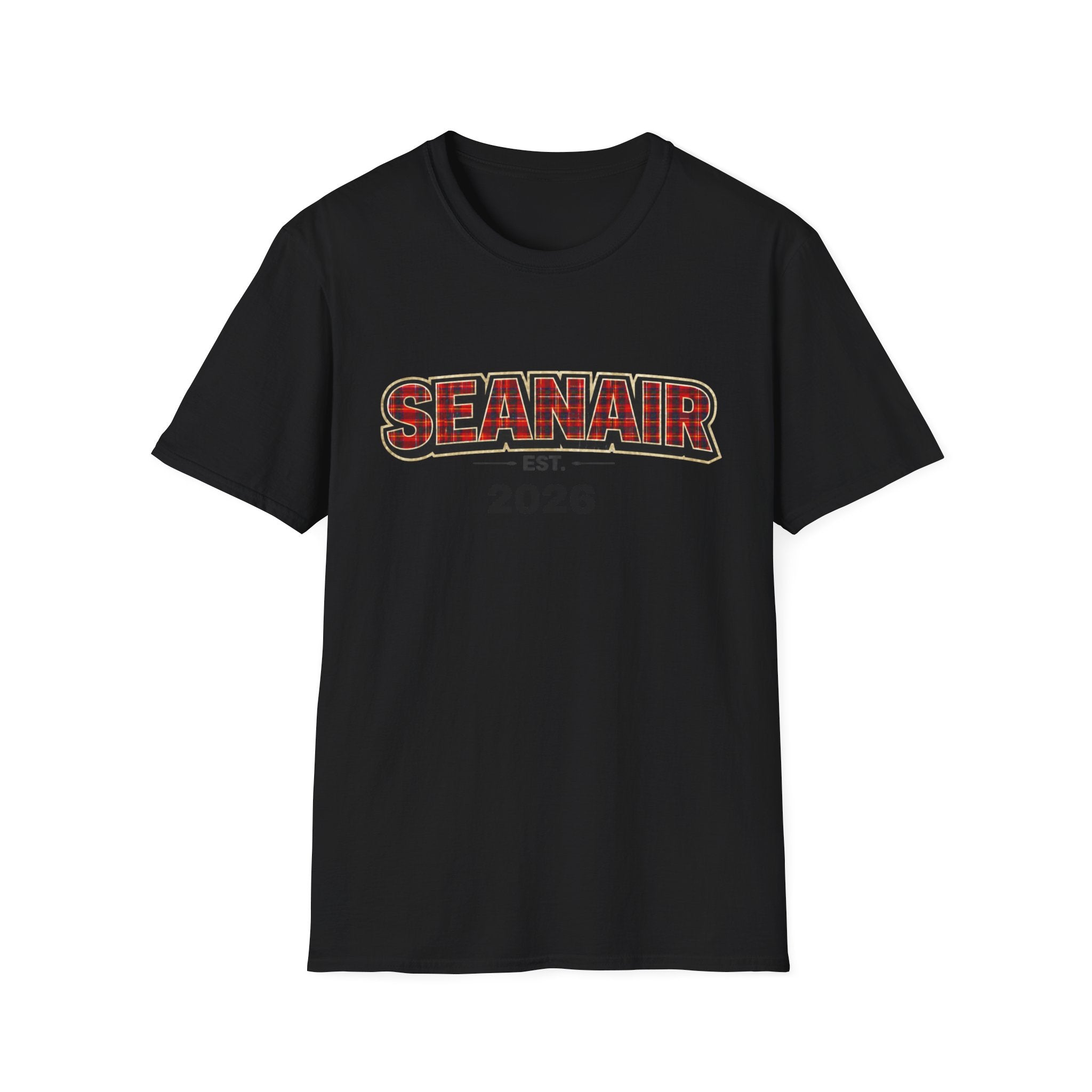 SEANAIR Tartan Est- Personalised T-Shirt