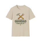 Grandad Can Fix It T-Shirt — Vintage Tools Fathers Day Gift
