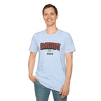 Daddy Est. 2026 T-Shirt — Plaid Dad Announcement Tee