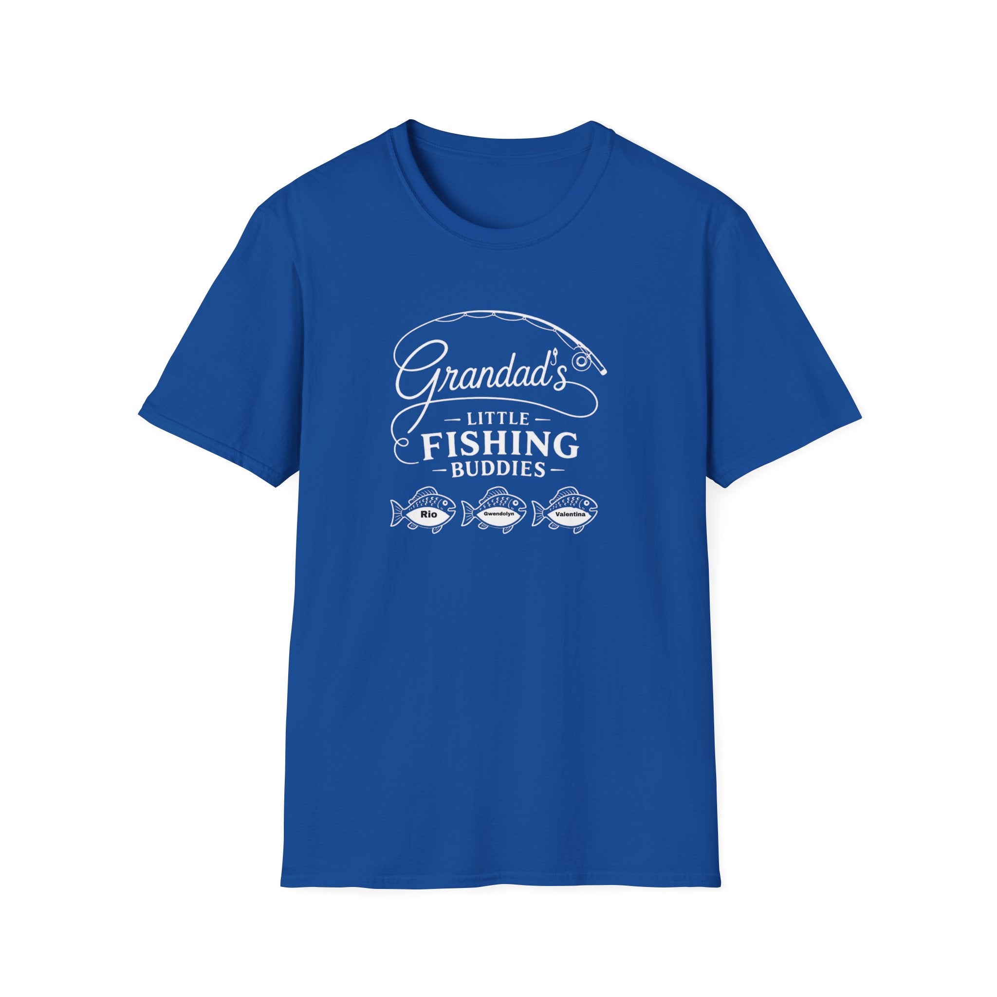 Granddad’s Little Fishing Buddies T-Shirt — Father/Grandparent Fishing Gift