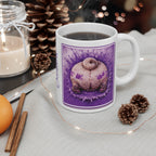 Mug — 'I Puggin' Woof You!' Personalized Pug Coffee Mug (Name: Sandra)